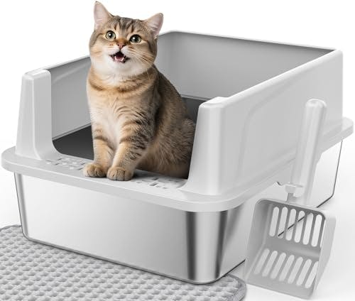 Stainless Steel Cat Litter Box