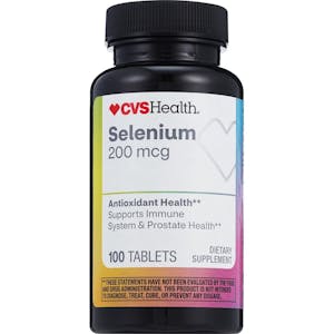 2 CVS Health Selenium Supplements