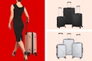 home depot luggage sets collage