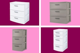 These Brightroom Storage Drawer Towers Start at Just $15 at Target card image