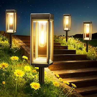 Solar Pathway Lights 8-Pack