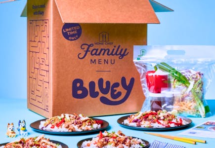2 Home Chef Bluey Meals (4 Servings Each)