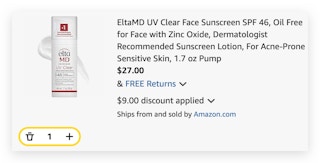 EltaMD UV Clear Face Sunscreen