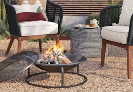 Get This Wood-Burning Fire Pit Set for Just $33 at Target card image