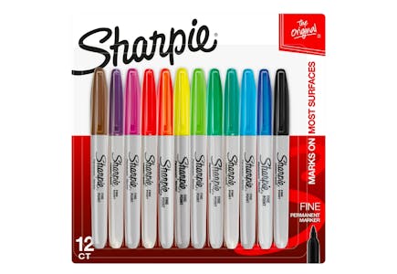 Sharpie Assorted Markers 12-Count