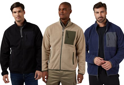 32 Degrees Men’s Sherpa Jacket