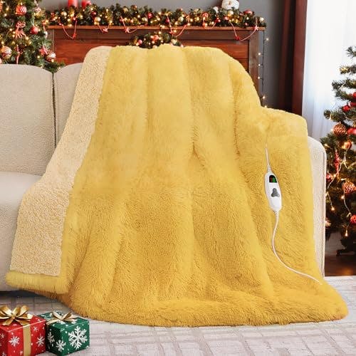 Heated Electric Blanket Throw