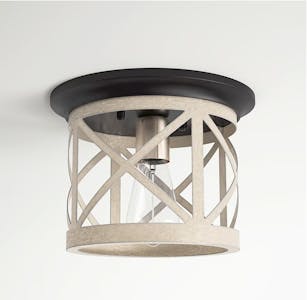 Drum Shade Ceiling Light