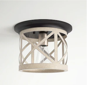 Drum Shade Ceiling Light