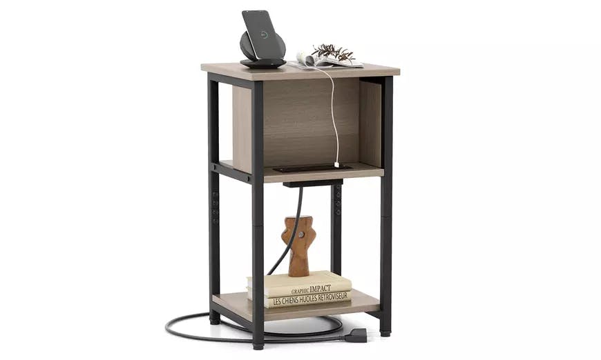 Costway 3-Tier Nightstand