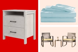 Wayfair Fourth of July Clearance Event: $17 Sheets, $138 Patio Set, More card image