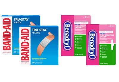 2 Benadryl + 2 Band-Aid