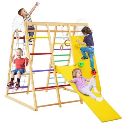 Costway 8-in-1 Jungle Gym Playset