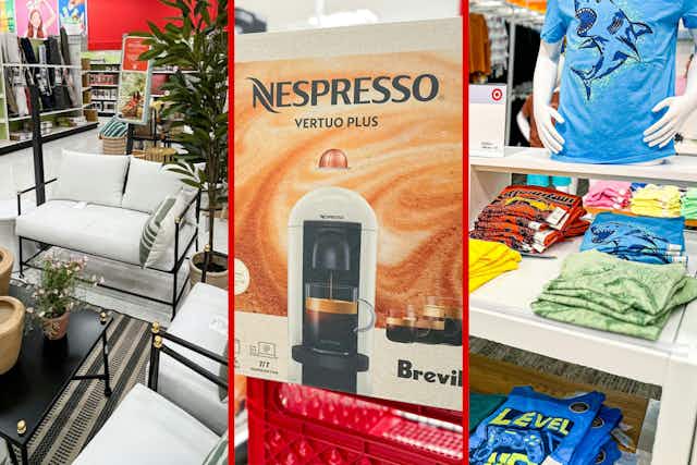Shop the Best Target Deals of the Week: $95 Nespresso and $6 Kids' Tops card image