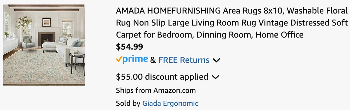 an amazon cart ending in $54.99