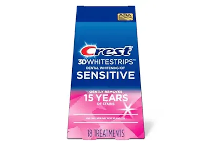 Crest 3D Sensitive Whitening Kit