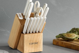 Carote Kitchen Knife Set, Only $29.99 on Amazon (Reg. $60) card image