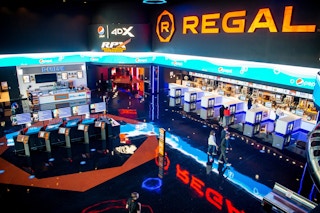 regal movies lobby