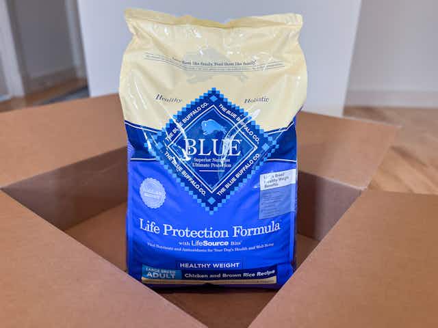 Blue Buffalo Life Protection 30-Pound Dog Food, Only $22 at Chewy card image