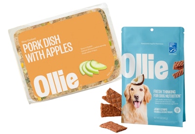 Ollie Dog Food Box + Free Jerky Strips