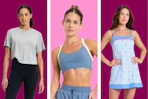 Women's active top, sports bra & active dress