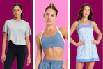 Women's active top, sports bra & active dress
