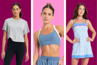 Women's active top, sports bra & active dress