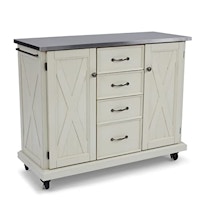 homestyles Seaside Kitchen Cart