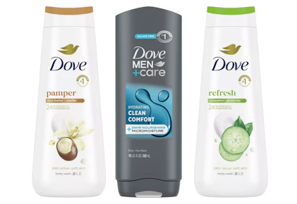 3 Dove Body Washes