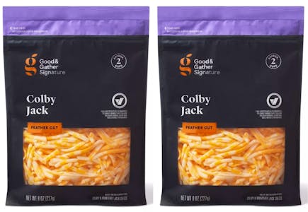 2 Good & Gather Signature Shredded Cheese