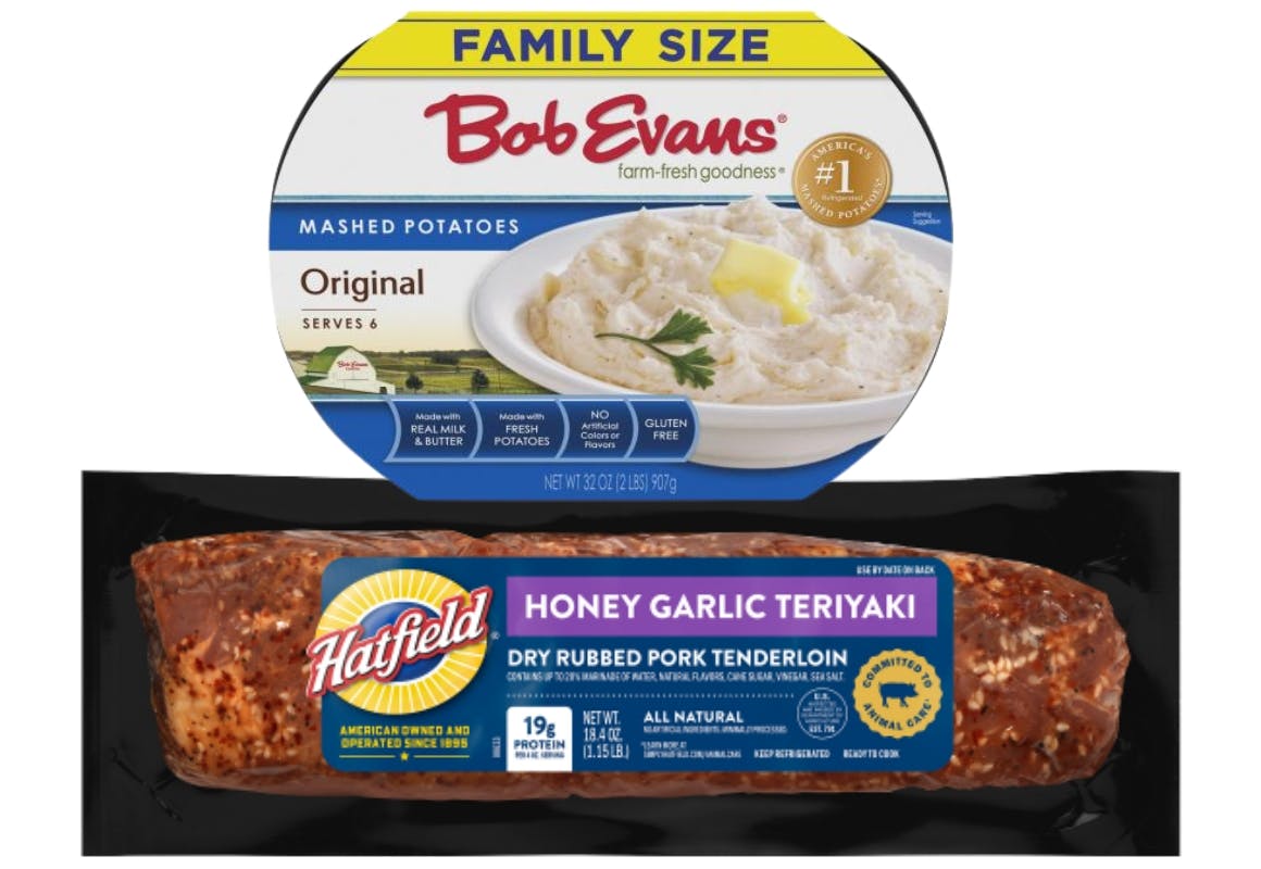 1 Hatfield + 1 Bob Evans Items