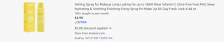 Amazon Makeup Setting Spray 2026