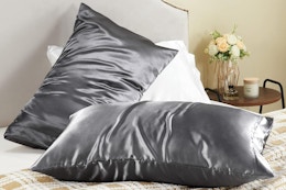 Satin Pillowcase 2-Pack, Just $3.18 on Amazon card image