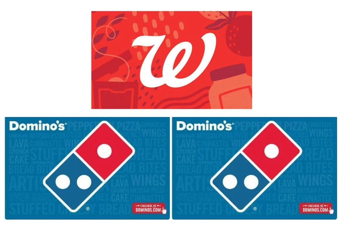 3 Gift Cards