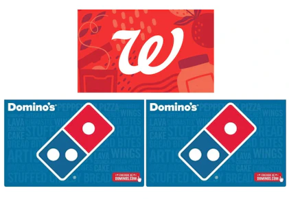 3 Gift Cards
