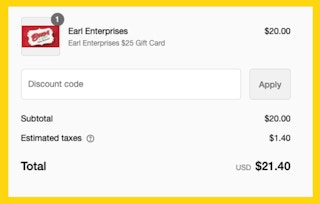 Earl Enterprises Cart IMage