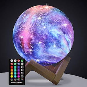 Galaxy Moon Lamp