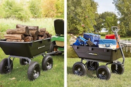 Gorilla Carts Dump Cart, Only $129 at Walmart card image