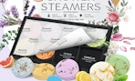 a gift set of colorful shower steamers