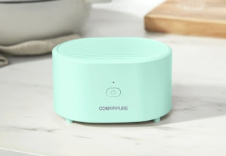 light blue Conair air purifier