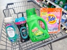 downy tide gain items in walgreens cart