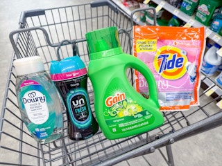 downy tide gain items in walgreens cart