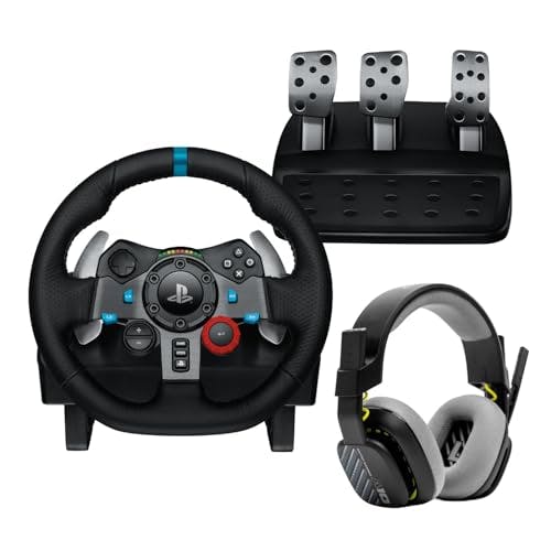 1 Racing Wheel + 1 Headset