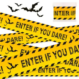 Halloween Decor Caution Tape