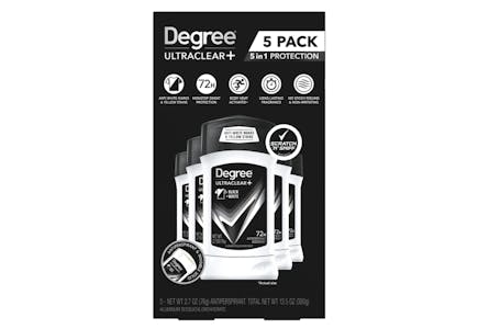 Degree Deodorant 5-Pack