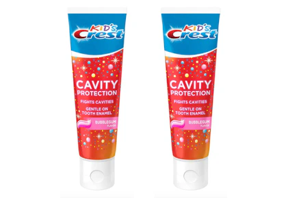 2 Crest Kid's Toothpastes