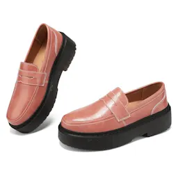 Women's Platform Penny Loafers