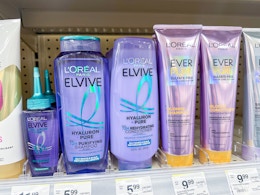 L'Oreal Elvive Shampoos, $2 Each at Walgreens card image