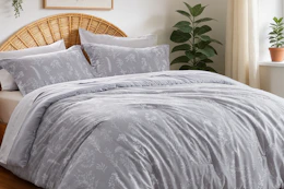 floral comforter set walmart