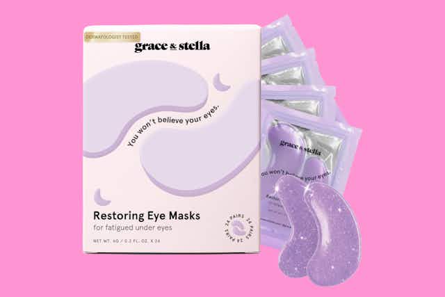 Grace & Stella Under-Eye Masks, Just $8.46 on Amazon (Reg. $24) card image